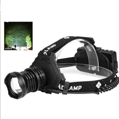 China Portable Usb Rechargeable Waterproof Red Light Led Safety Headlight Flashlight With 18650 Lithium Head Torch for sale