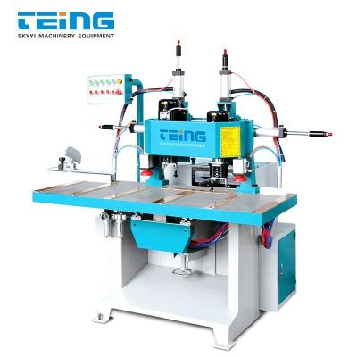 Chine Machine de perçage de trous de serrure à porte en bois à double tête MXZ2080 pour l'installation de charnières de cabinets à vendre