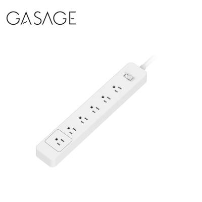 China 1875W US Smart Universal Power Band 6 Outlets Residential / General Purpose Power Strip Without USB Port for sale