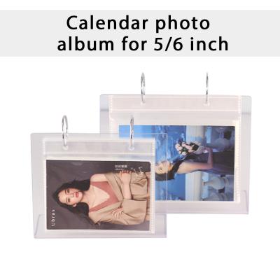 China Free Space 3R Simple 34 Calendar Photo Album Photo Slots Acrylic Photo Album Wholesale Online for sale