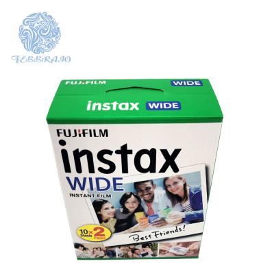 China HI-SPEED Wide ISO 800 FujiFilm Film For Instax Wide 300 / 210 / 200 Instant Vivid Natural Color Film 10.8*8.6 for sale