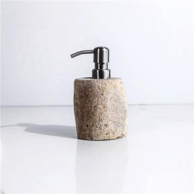 China Foam Soap Dispenser Best Price Customized Size Liquid Soap Marble Soap Dispenser Bottle Hand Soap Bathroom Accessories Hotel Home Decor for sale