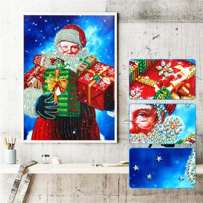 China Modern Special Shape Diamond Painting Custom Photo of Santa Claus DIY Crystal Diamond 5d for sale