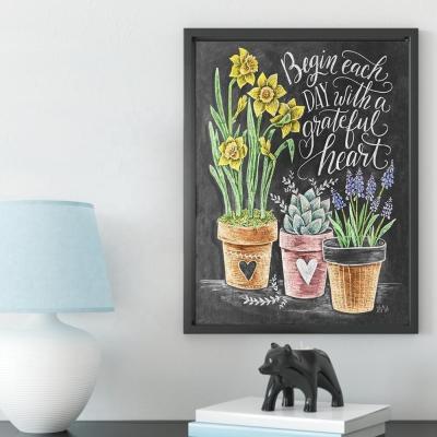 China Classic Round Blackboard 5D Full Diamond Painting Classic Small Flower DIY Home Decoration Diamond Embroidery for sale