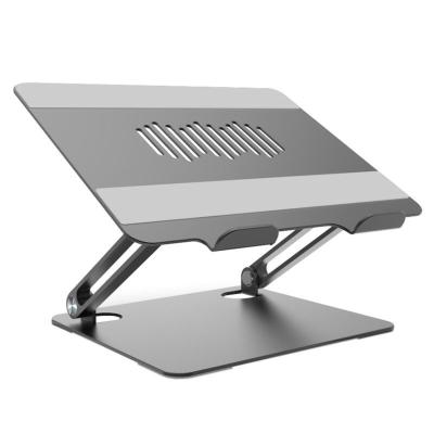 China New Arrival Simple Design Adjustable High Quality Metal Laptop Z-Type Sturdy Stand With Adjustable Folding Laptop Stand for sale