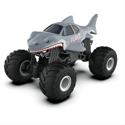 China Large Size 1:6 Large Scale Monster Truck Remote Control Vehicle Foot Truck Land Rover Crawler Toy RC Car for sale