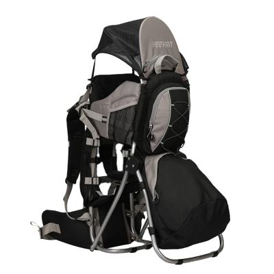 China OEM Ergonomic Outdoor Ergonomic/Folding/Kids View Ergonomic Riser Backpack Waterproof Aluminum Support Baby Toddler Carrier for sale