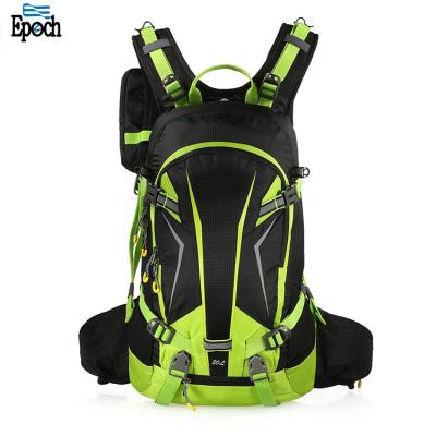 China Large Space Waterproof Safety Design Comfortable Back Nylon Camping Hiking Backpack china for sale