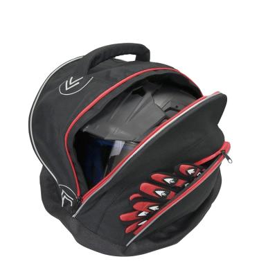 China Wholesale Helmet Bag Motorcycle Fleece Liner Waterproof Safe Motorcycle Helmet Bag With Side Pocket for sale