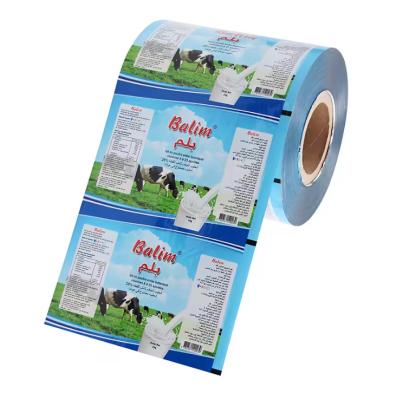 China Flexible laminate Aluminium-Kunststoff-Film-Rolle Lebensmittelverpackung für Milch Gewürze Pulver Verpackung Tee Zucker Versiegelungsfilm zu verkaufen