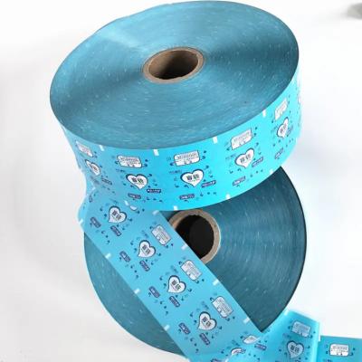 China Custom Printed Heat Seal PET BOPP Plastic Roll Film Candy And Chocolate Food Packaging, Aluminum Foil Film Stock With Orders à venda