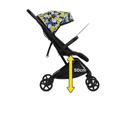 China 2020 AUTO Eco-Friendly Folding By One Hand Stroller Light Weight Baby Stroller Jogger Walking Trolley for sale