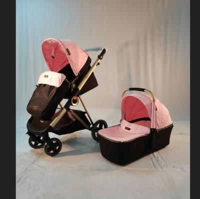 China Chinese Luxury Aluminum Frame Stroller Walker Buggies Factory Price Retail Carrier Buggy Baby Carriage for sale