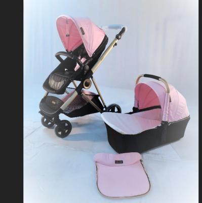 China Stock Eco-Friendly Goods Landscape Baby Travel System Stroller Carrier Pram Carriage Deluxe Baby Jogger High for sale