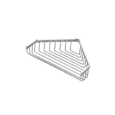 China Wall Mounted Type Corner Stainless Steel Storage Basket for sale