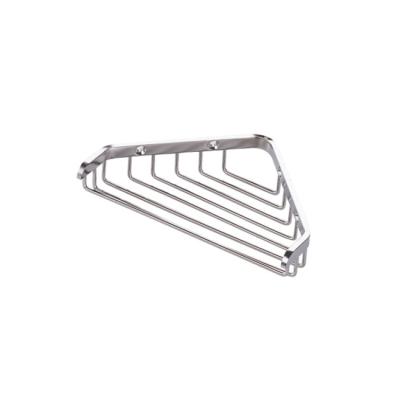 China Wall Mounted Type Corner Stainless Steel Storage Basket for sale