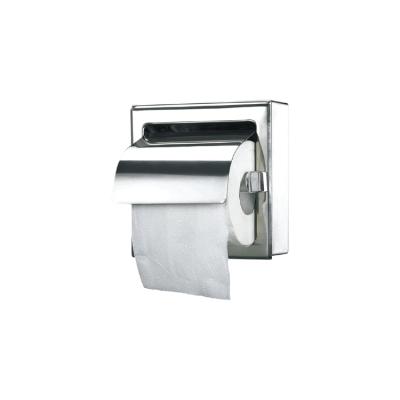 China Modern Stainless Steel Toilet Paper Roll Tissue Dispenser Single Roll for sale