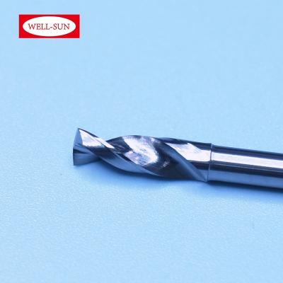 China HDI Board WZ-3550 Good Abrasion Resistance And PCB Drill Scraps Sharp Chip Breaker Drill-WZ Type Bit for sale