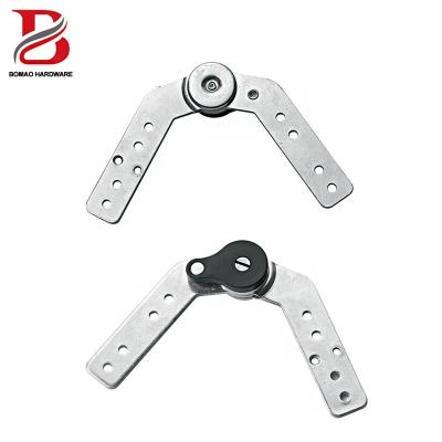 China Adjustable Anti-Wrinkle/Self-Return/Adjustable Zinc Plating Anti-Wrinkle and Self-Closing Corner Sofa Corner Hinges for sale