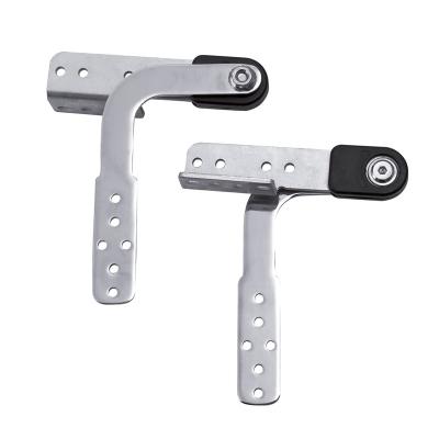 China Dustproof Durable Adjustable Ratchet/Adjustable Headrest 90-180 Degree Multifunctional Angle Waist Sofa Hardware Ratchet Resistance 2pcs Adjustment Hinge for sale