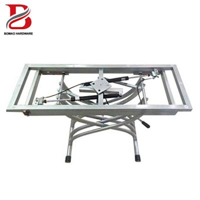 China Folding/electric control/lifting modern design iron table frame/universal supplier new for dinner for sale