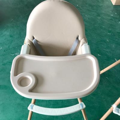 China Modern Design Eco-Friendly Convertible Baby Umpire Chairs With 3 Position Removable Adjustable Food Tray for sale