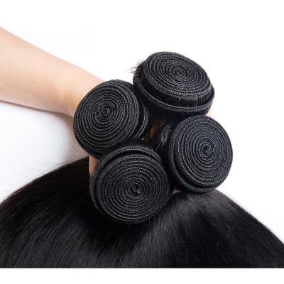 China Wholesale Silky Straight Wave Virgin Hair Cuticle Aligned Remy Human Hair Weave Bundle 100% With Closure Brazilian 10A Seller Hair Extension for sale