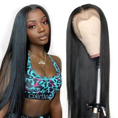 China Brazilian Virgin Hair HD Wave Lace Front Wigs Silky Straight Lace Front Wig Silky Straight Virgin Hair Cuticle Aligned Full Lace Front Wigs for sale