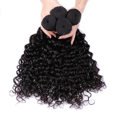 China 100% Silky Straight Virgin Wave Cuticle Aligned Hair Wholesale Hair Bundles Seller Brazilian Mink Soft Water Wave Straight Bundles for sale