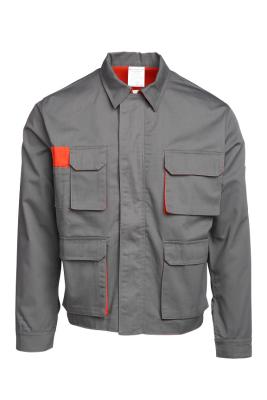 Cina Saia di 230 tasche di GSM una multi 2/1 di cima Grey Work Uniform Labour Suit del risvolto in vendita