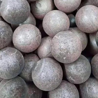 China High Chrome alloy cast Ball Cement good toughness and less broken for sale