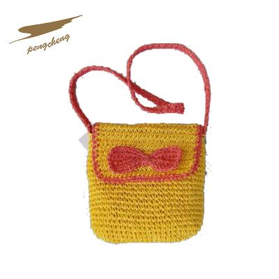 China Fashoion New Design High Quality Ladies Beach Bag Fashion Girl Kid Beach Handbags For Children for sale