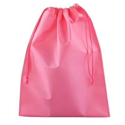 China Wholesale Customized Logo Color Size Shoe Drawstring Shoe Dust Bag Eco-friendly Nonwoven Foldable Shopping Recycle PP Nonwoven Bag for sale