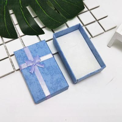 China Sale Handmade Colorful Jewelry Gift Box Printed Logo Jewelry Box Small Cardboard Jewelry Paper Box Custom Hot Hand Made Packaging Box for sale