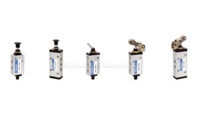 China Aluminum 5-way and 3-Way mechanical control valve G1/8