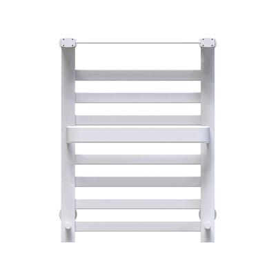 China Heater Bathroom Hotel Towel Rack Disinfection Dry Heating White Heated Infrared Towel Rack Electrically for sale