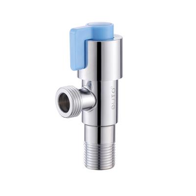 China Modern Wall Mounted Angle Valve 1/2 Tooth Bathroom Angle Valve for sale