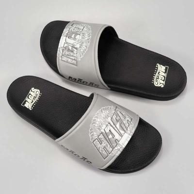 Китай Custom Logo Men Slides Footwear,Fashion unisex Sandals Custom black Plain Slides Slippers Sliders продается