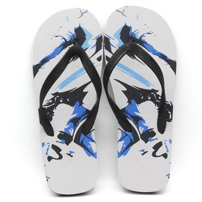 China Custom Logo Rubber Sole Flip Flops Straps PVC lace-up Rubber Raw Material Shoes for sale