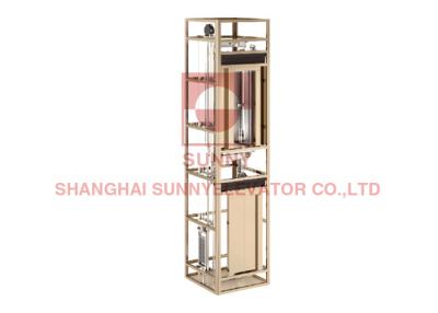 China Convenient And Safe Steel Belt Type Home Elevator for sale