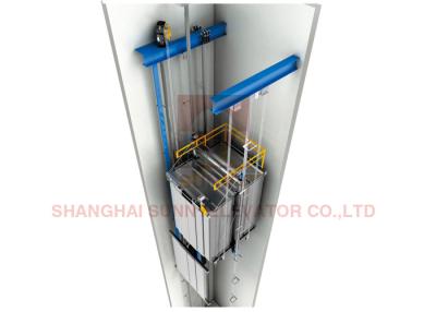 China Elevador de carga opuesto de la puerta con la instalación fácil potente del sitio de la máquina en venta