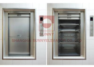 China Puerta deslizante abierta del elevador industrial del Dumbwaiter flexible con diseño del coche en venta