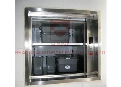 China Elevador hidráulico de aço inoxidável do Dumbwaiter do serviço da casa de 1.1kw 100lb à venda