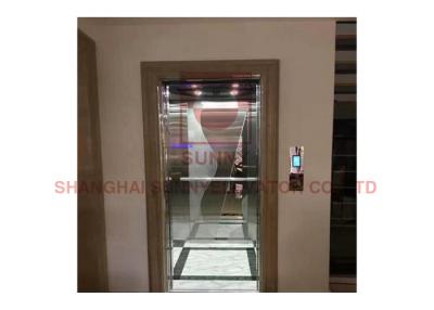 China elevación casera del elevador de la tracción del chalet 400kg del piso sin engranaje interior del MRL 3 en venta