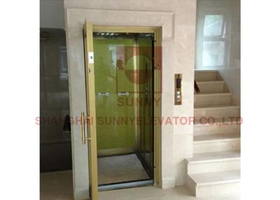 China elevación del elevador del chalet de Roomless de la carga 500kg con la tracción sin engranaje en venta