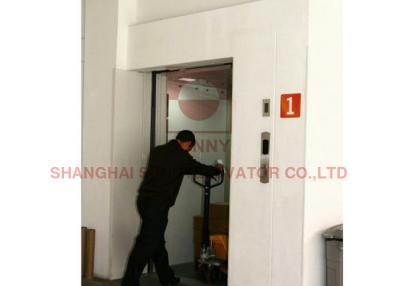 China Máquina Roomless do elevador da carga do armazém do contrapeso do MRL do sistema de controlo do elevador de VVVF à venda