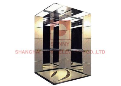 China High Speed Machine Roomless Passenger Lift  Full collection control for sale