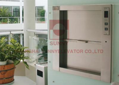 China Tipo elevador eléctrico 304 de acero inoxidables de la ventana del Dumbwaiter de las mercancías en venta