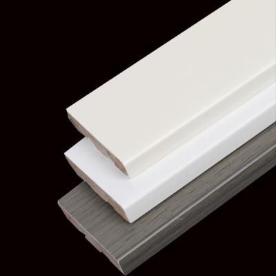 China Moisture-proof solid wood skirting line baseboard floor cheap skirting modern insect prevention decoration wall panel for sale