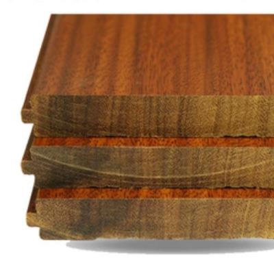 China 1900 Mm Large Board Myanmar Three-Layer Modern Double Lock Teak Real Solid Wood Flooring for sale